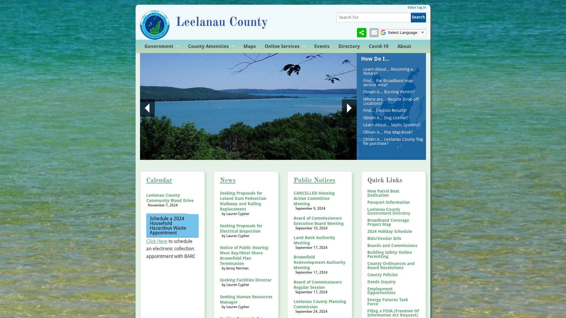 Leelanau County 
| Leelanau County