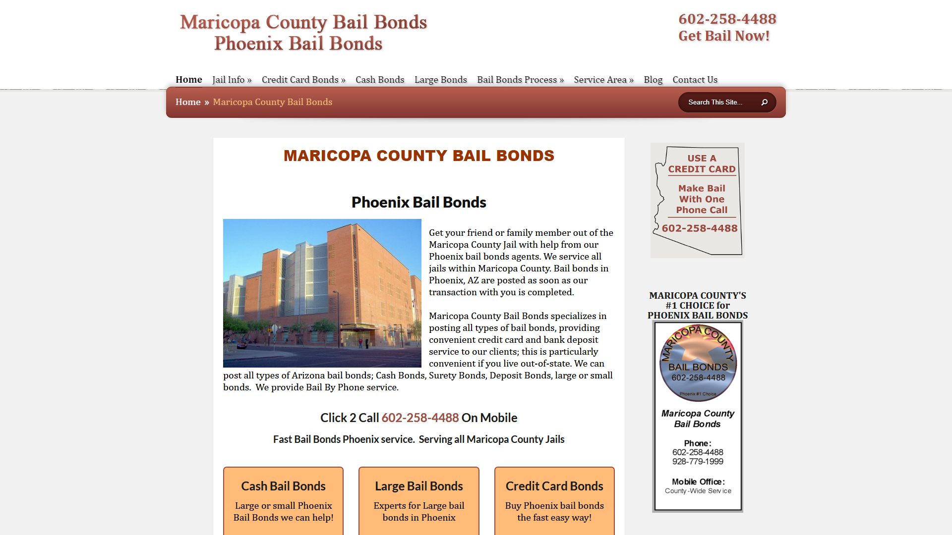 Maricopa County Bail Bonds - #1 Phoenix Bail Bonds