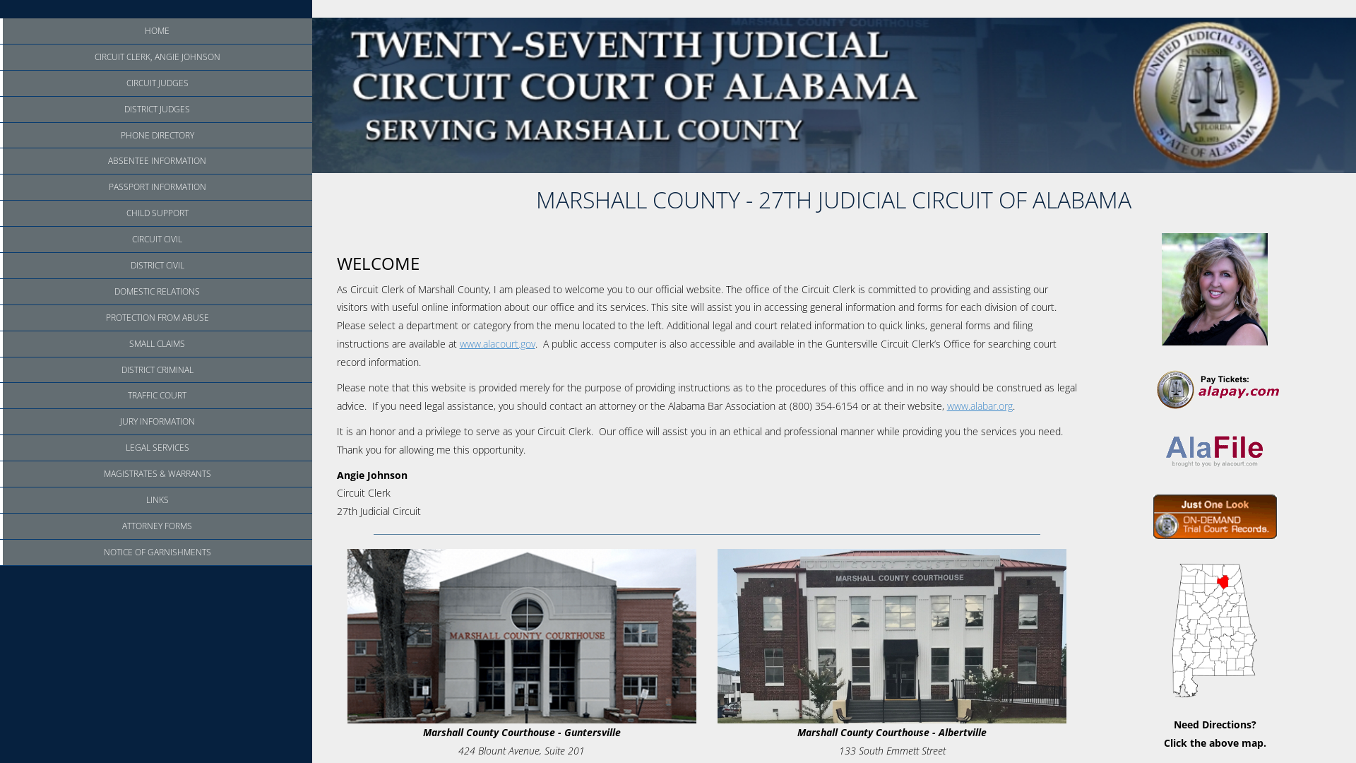 Marshall County - Twenty-Seventh Circuit Court of Alabama