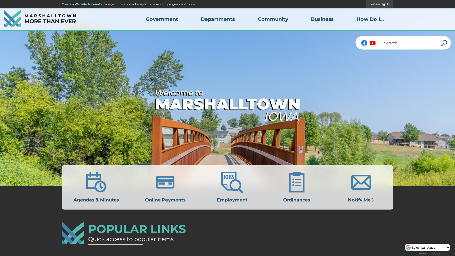 Marshalltown, IA | Official Website