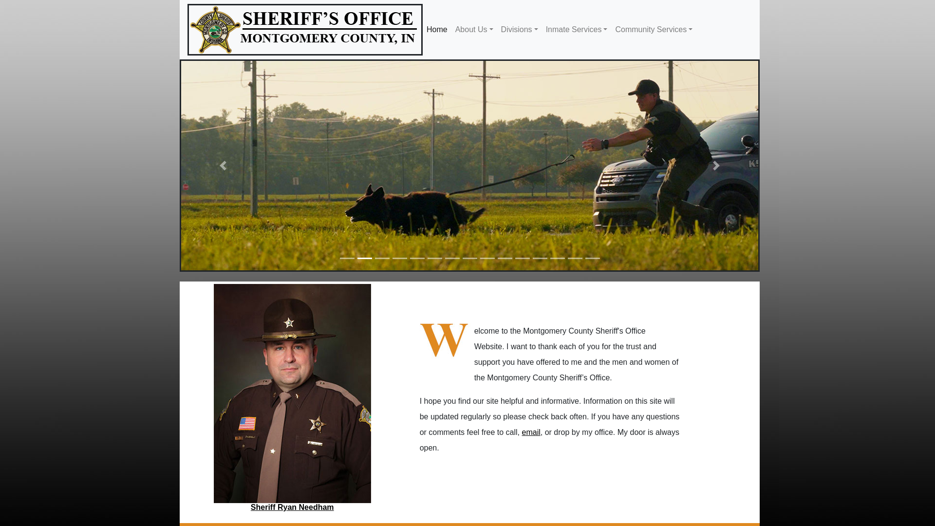 Welcome to the Montgomery County Sheriff