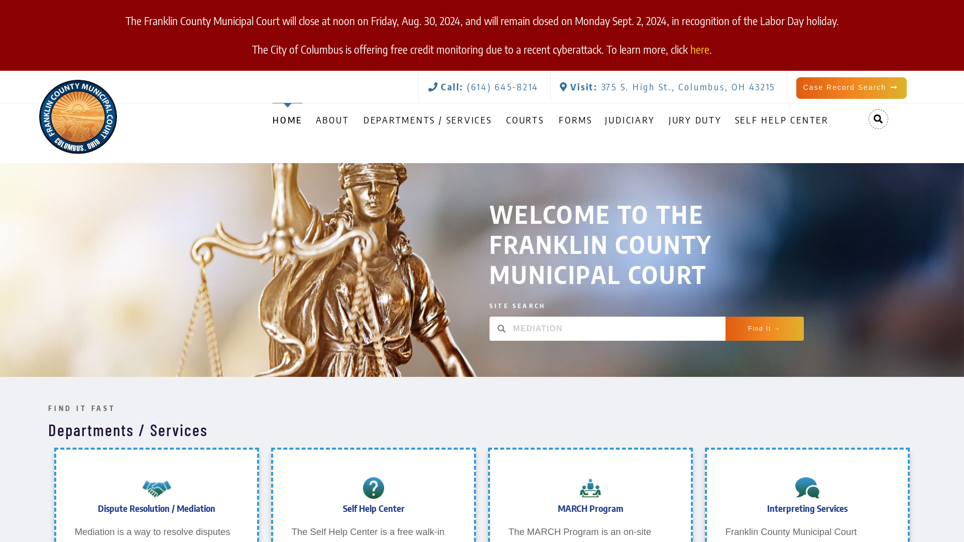 Franklin County Municipal Court - Franklin County Municipal Court | Find Resources