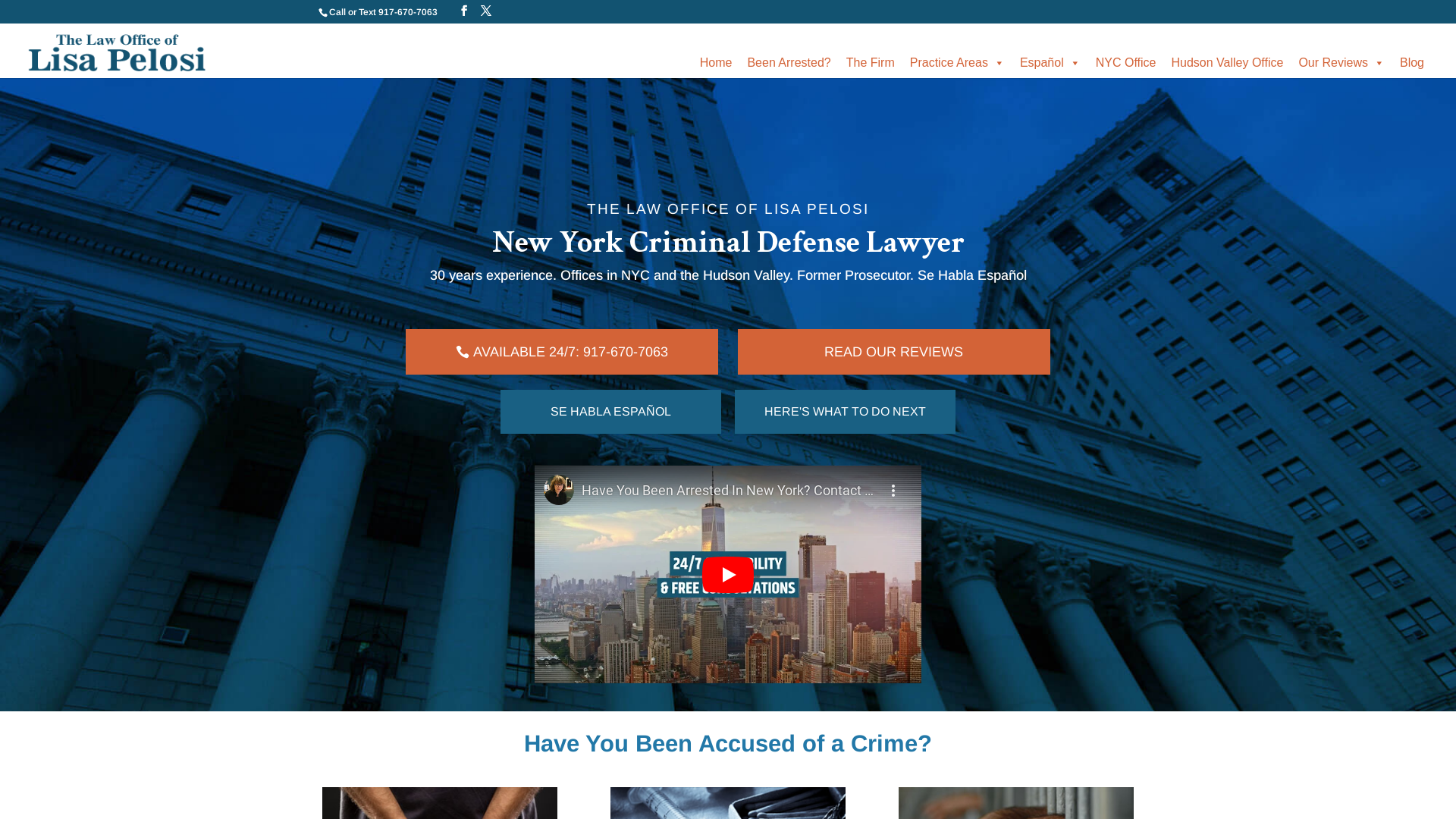 Criminal Defense Lawyer NYC | Attorney Lisa Pelosi in NY