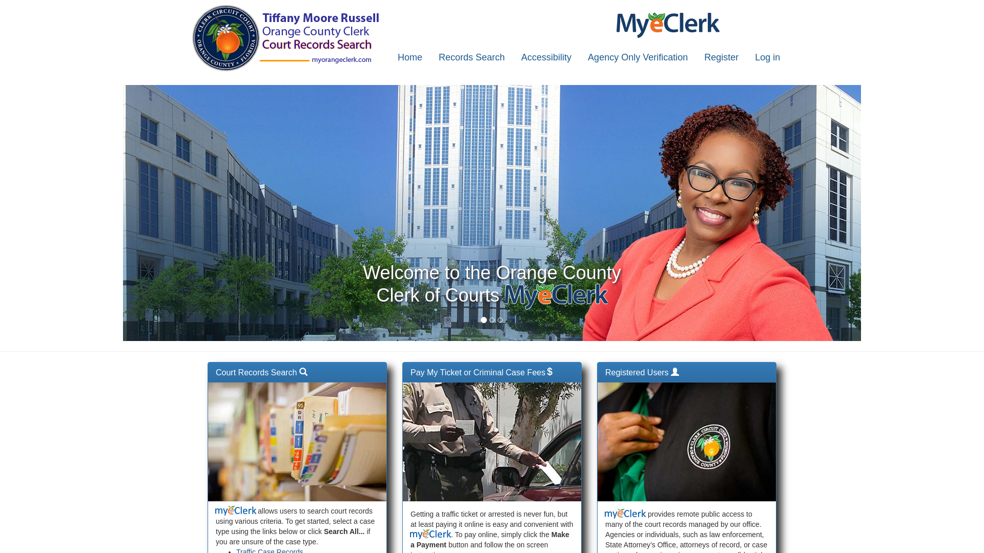 Orange County Clerk of Courts Records Search