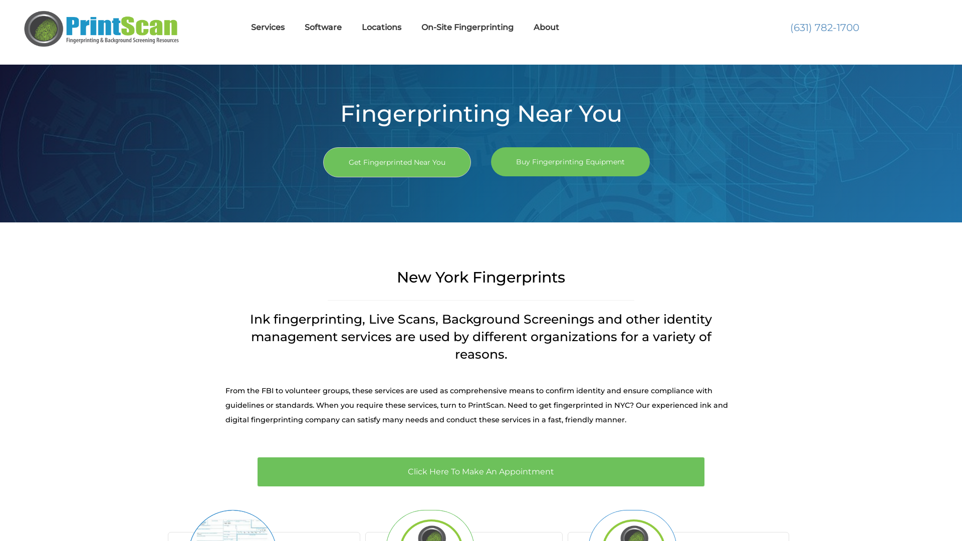 Fingerprinting Near Me | Background Screening | Printscan