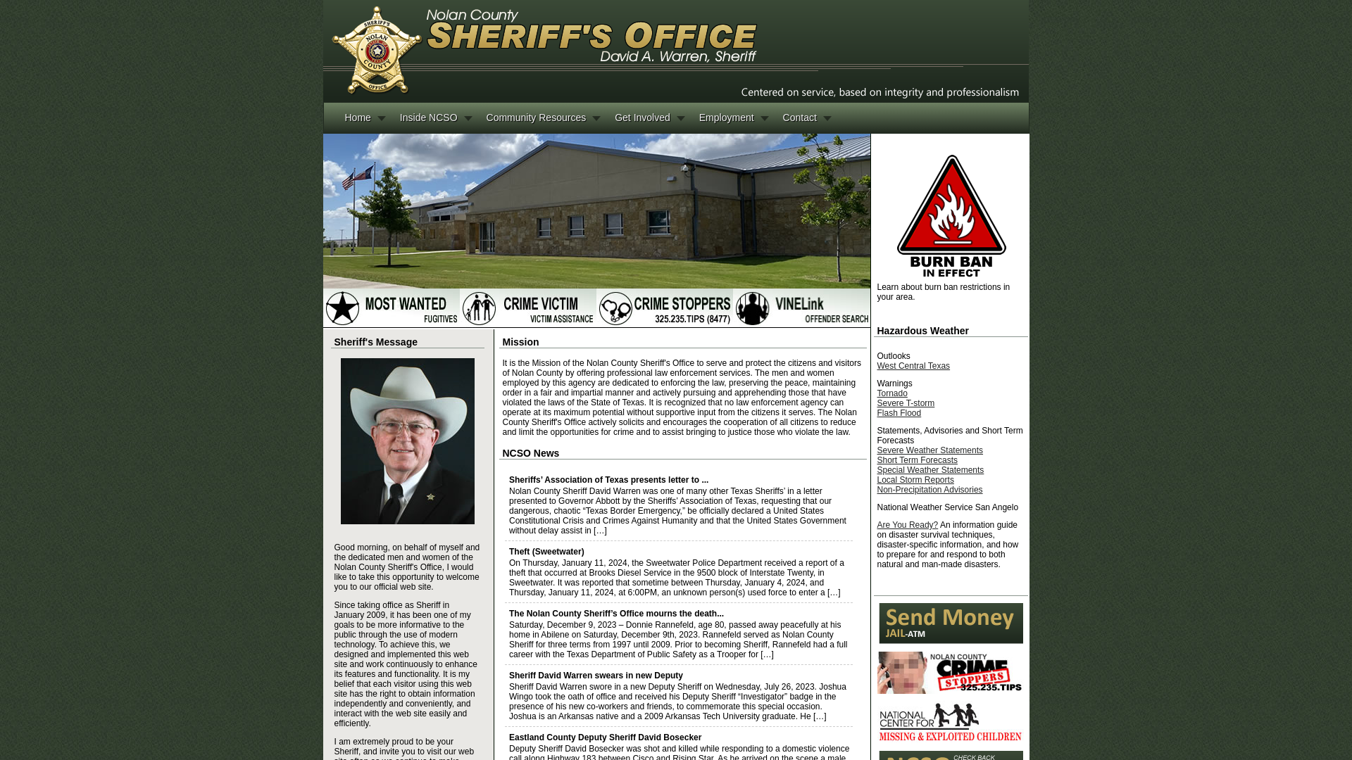 Nolan County Sheriff