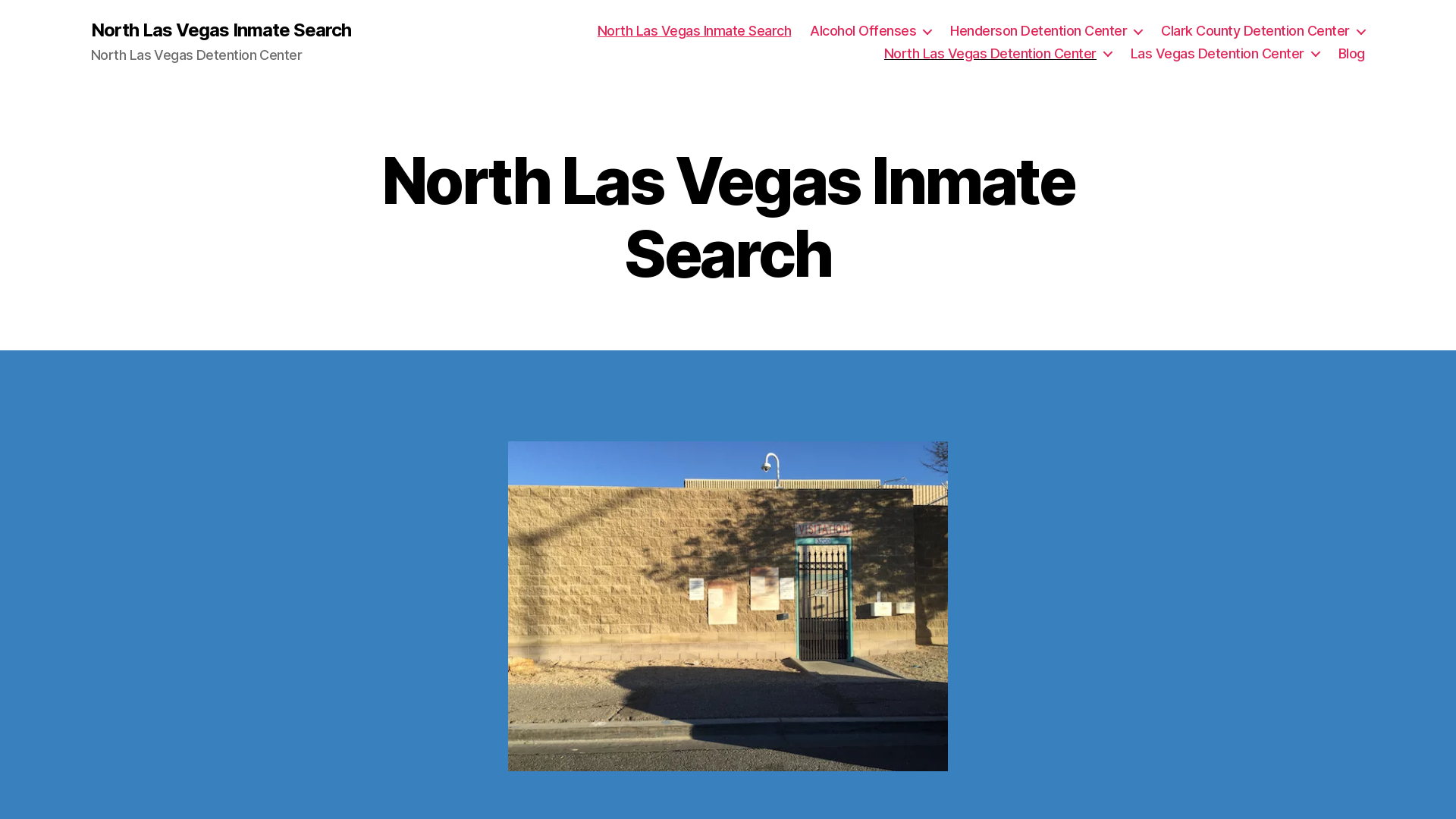 North Las Vegas Inmate Search - North Las Vegas Inmate Search