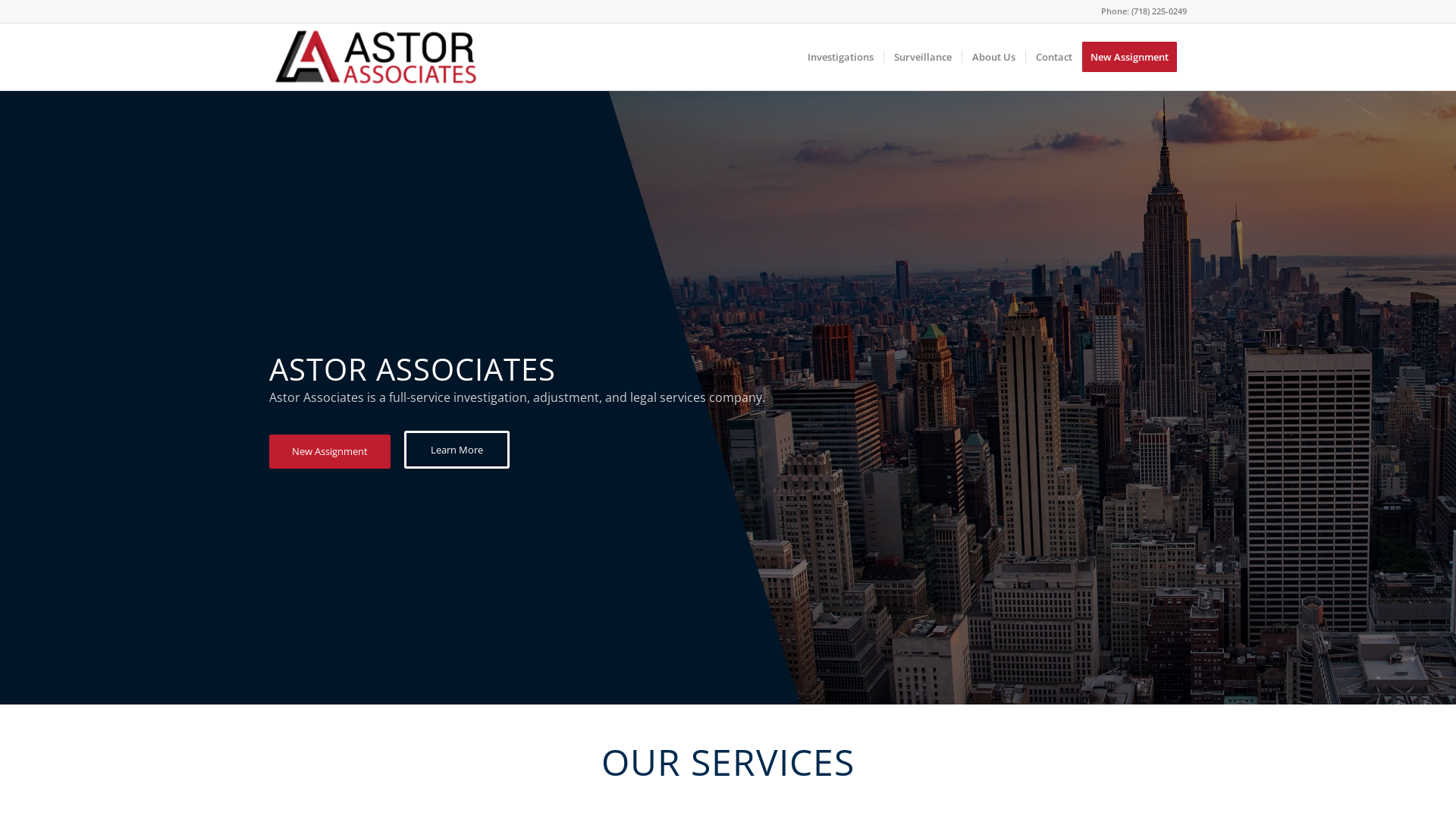 Astor Associates – New York Adjusters and Investigators