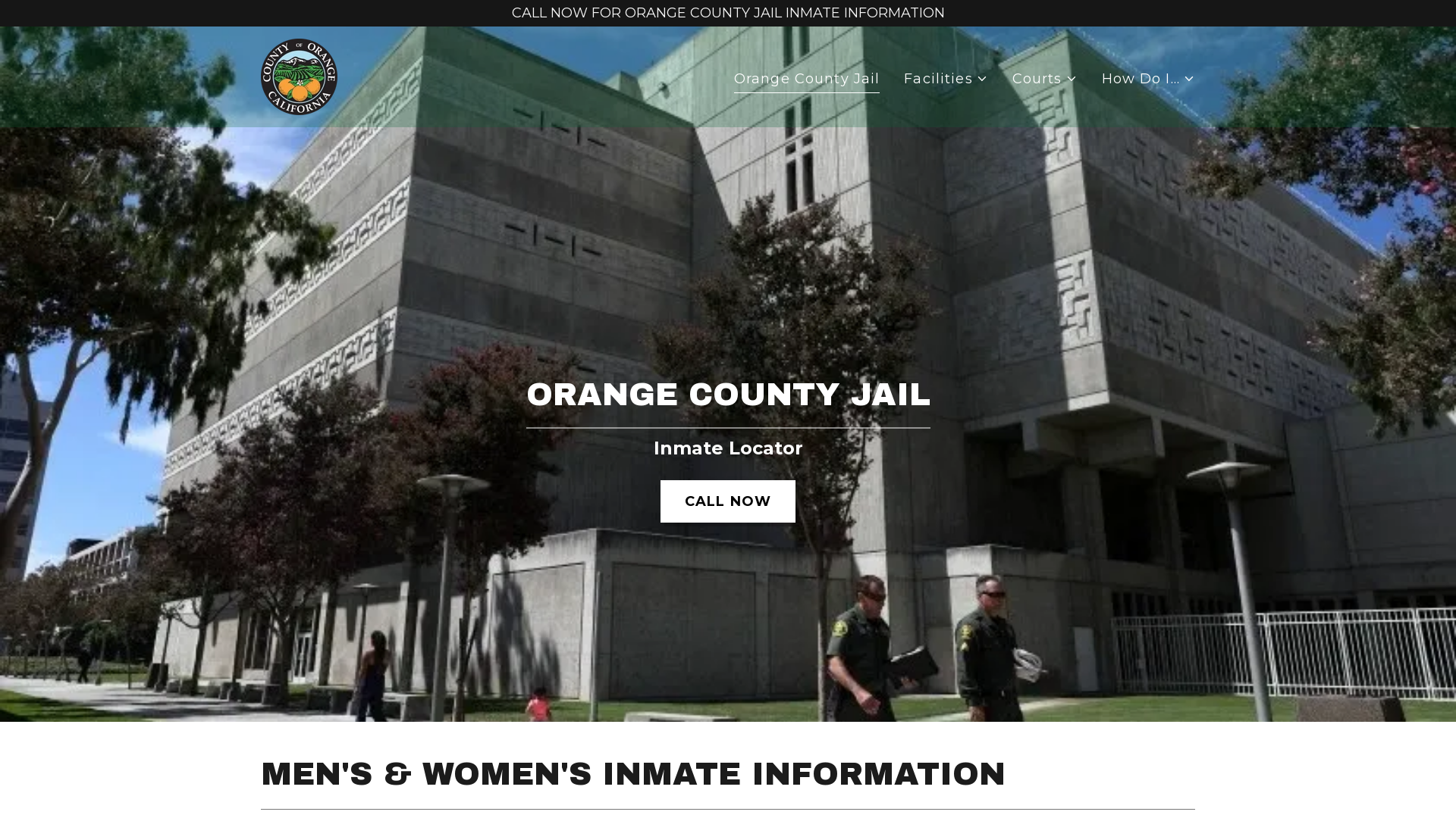 Orange County Jail | Get Inmate Information***