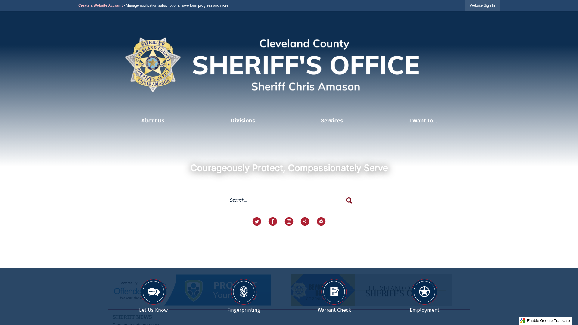 Cleveland County Sheriffs Office, OK | Official Website