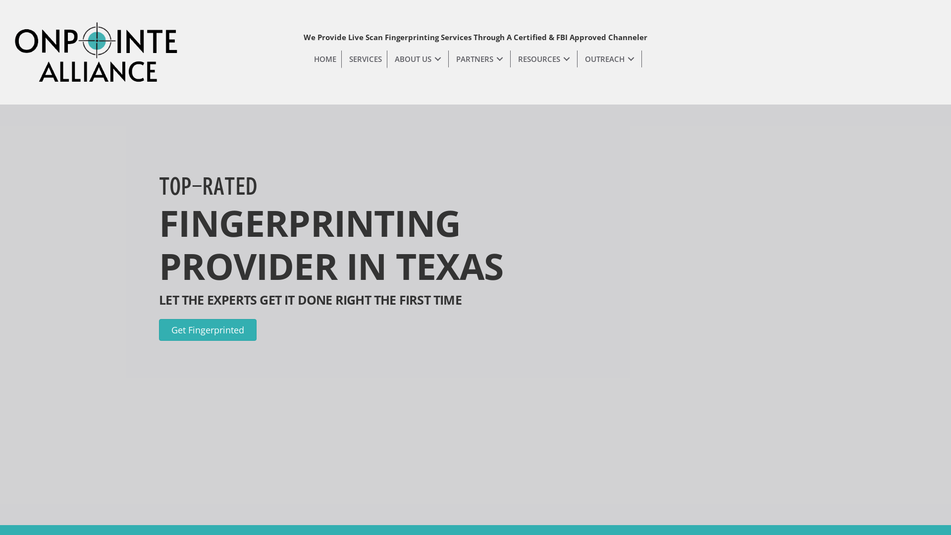 Fingerprinting Services in Coppell, TX - OnPointe Alliance LLC