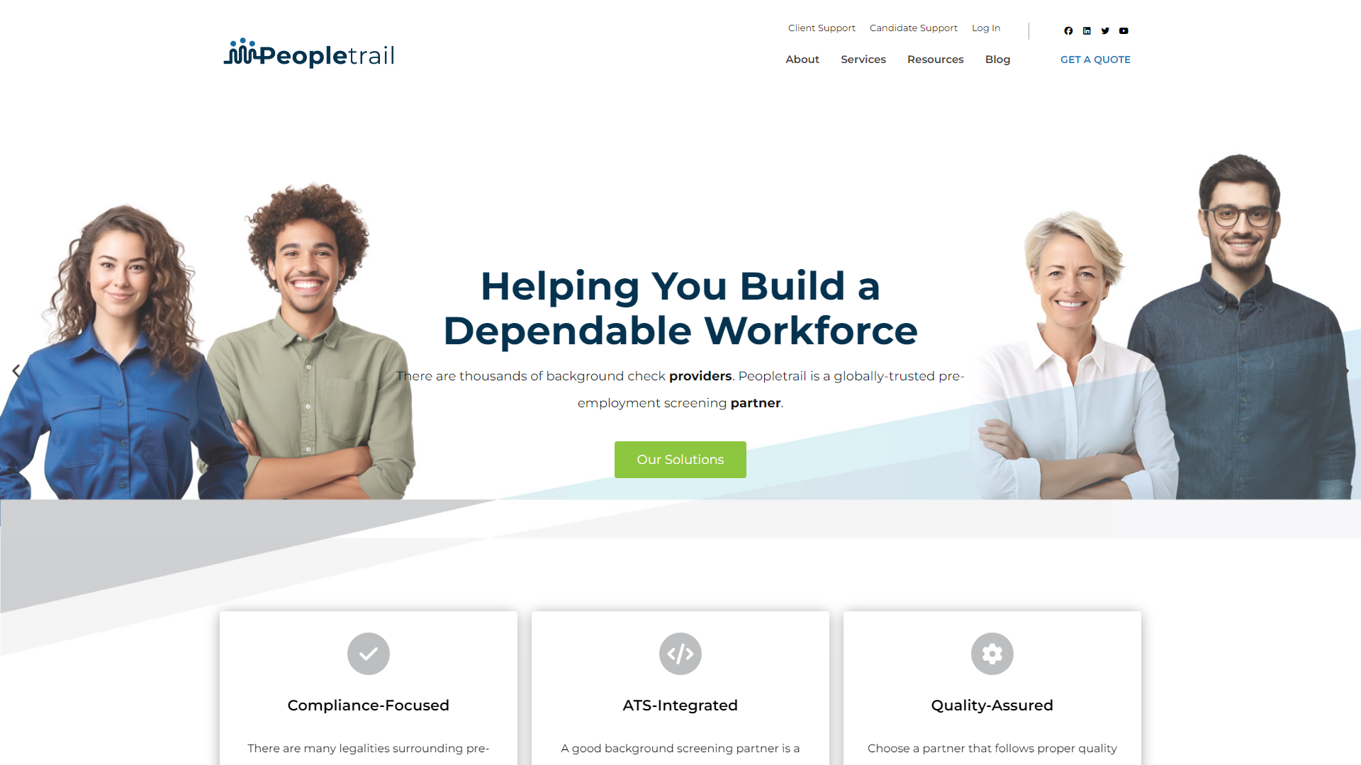 A Leading Pre-Employment Screening Provider | Peopletrail