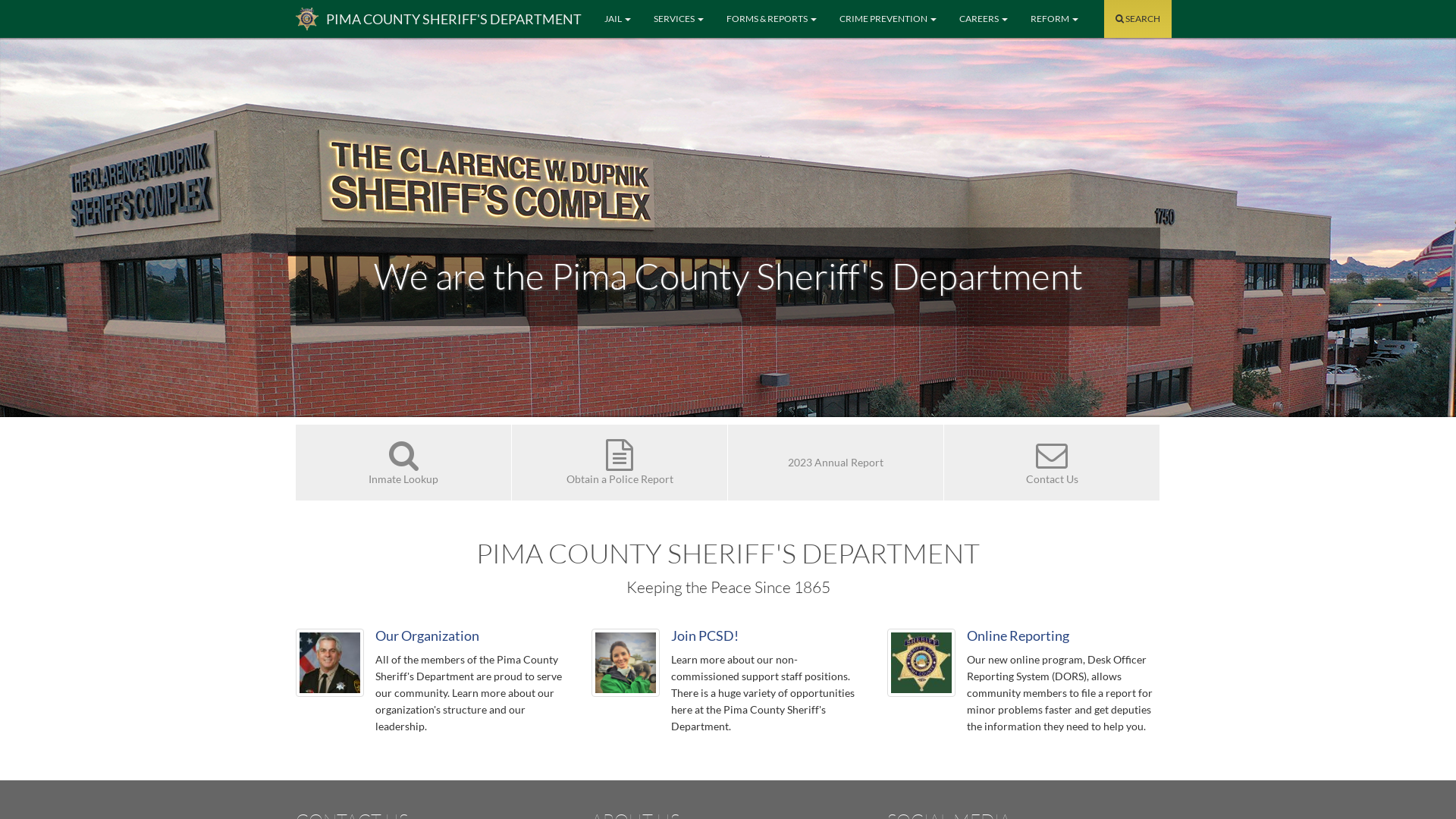 Home :: Pima County Sheriff