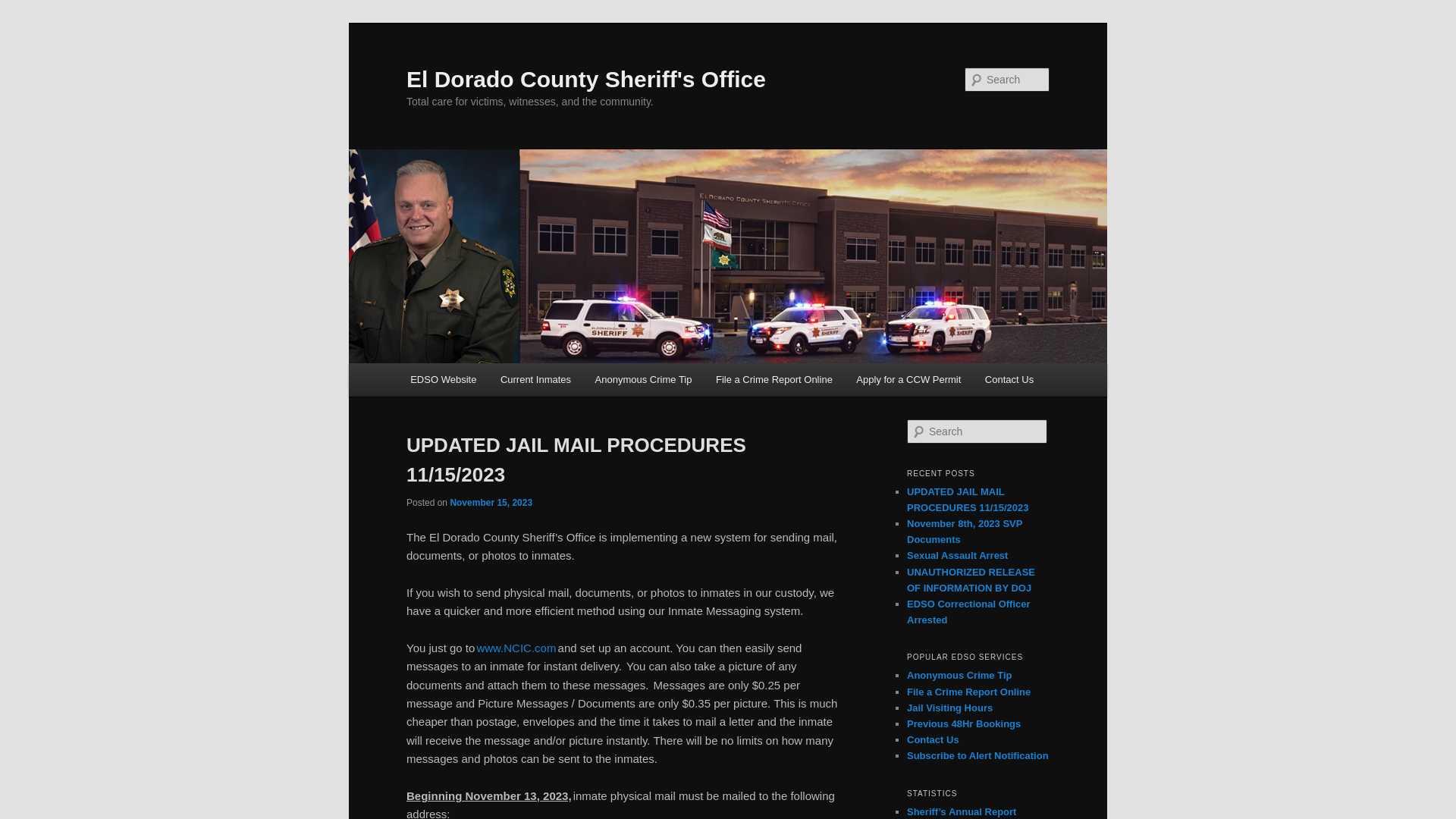 El Dorado County Sheriff