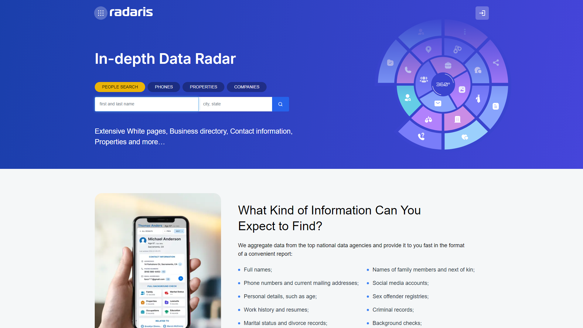 People Search - Find People Fast and Free | Radaris