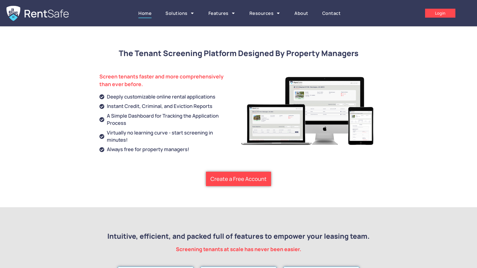 RentSafe Tenant Screening For Property Managers & Renters