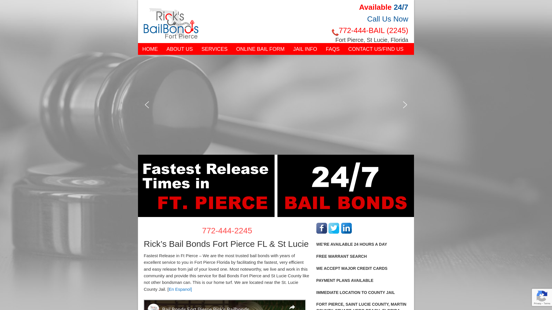 Bail Bonds Fort Pierce FL - Rick