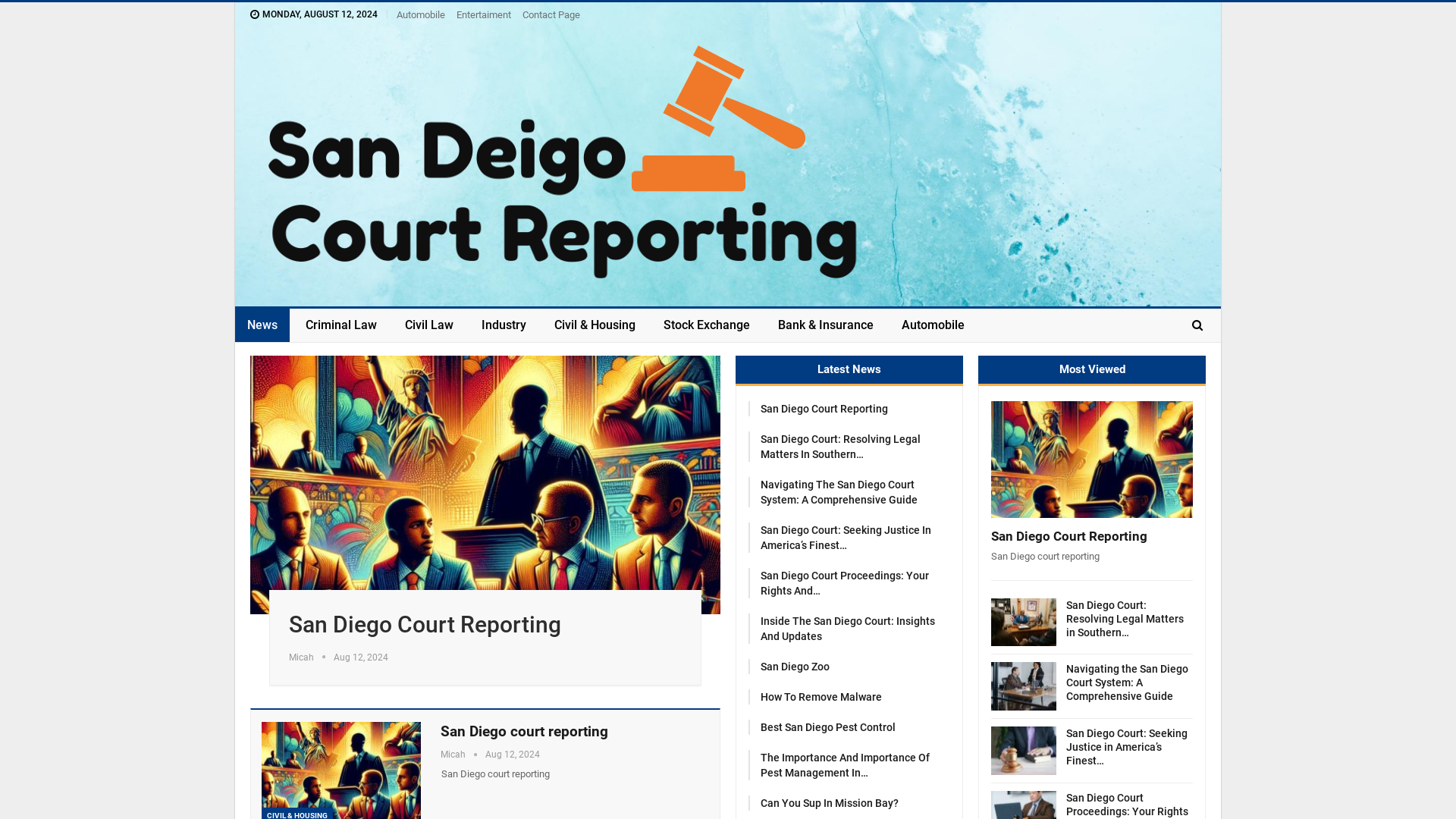 San Diego Court Reporting – San Diego Court Reporting