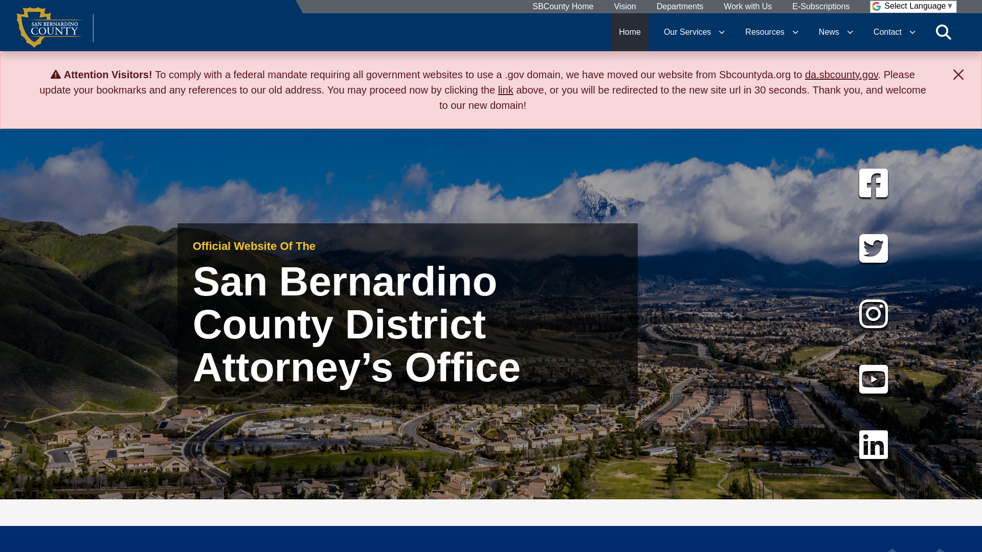 San Bernardino County District Attorney – San Bernardino County District Attorney