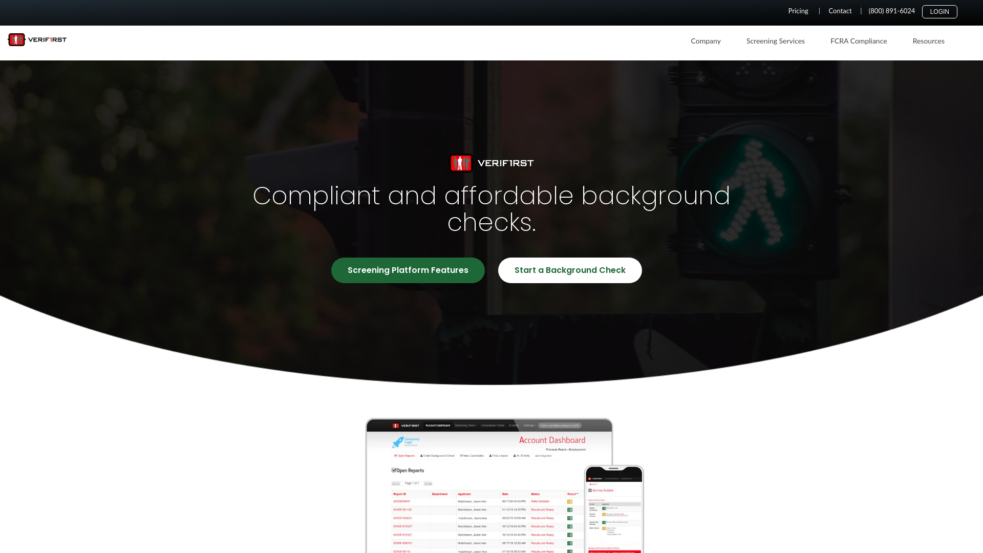 VeriFirst Background Screening - FCRA Compliant Background Checks
