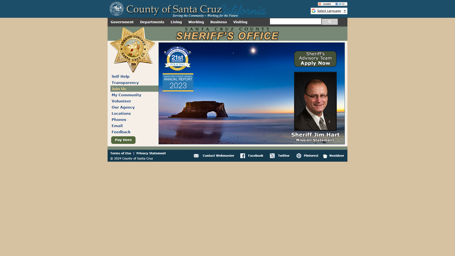 Santa Cruz County Sheriff