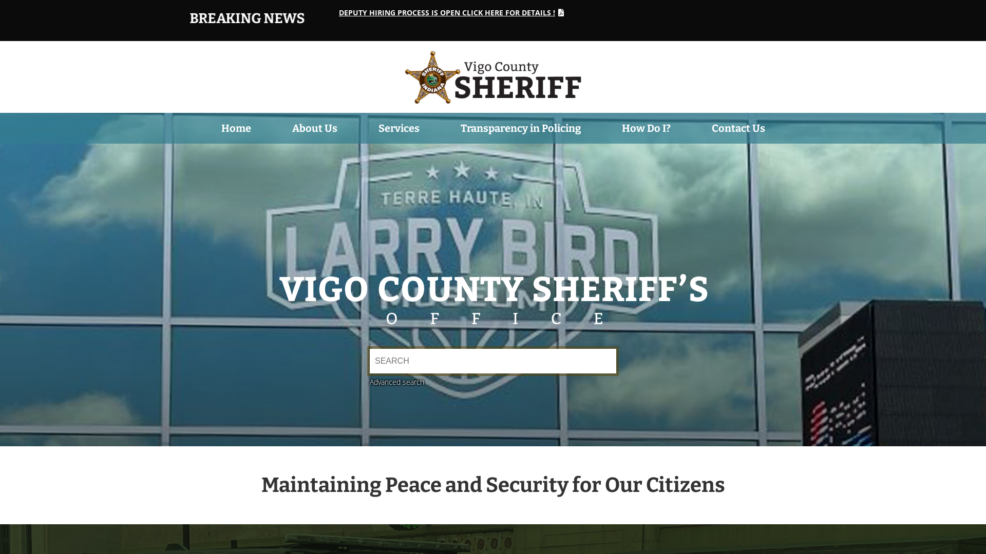 Home / Vigo County Sheriff