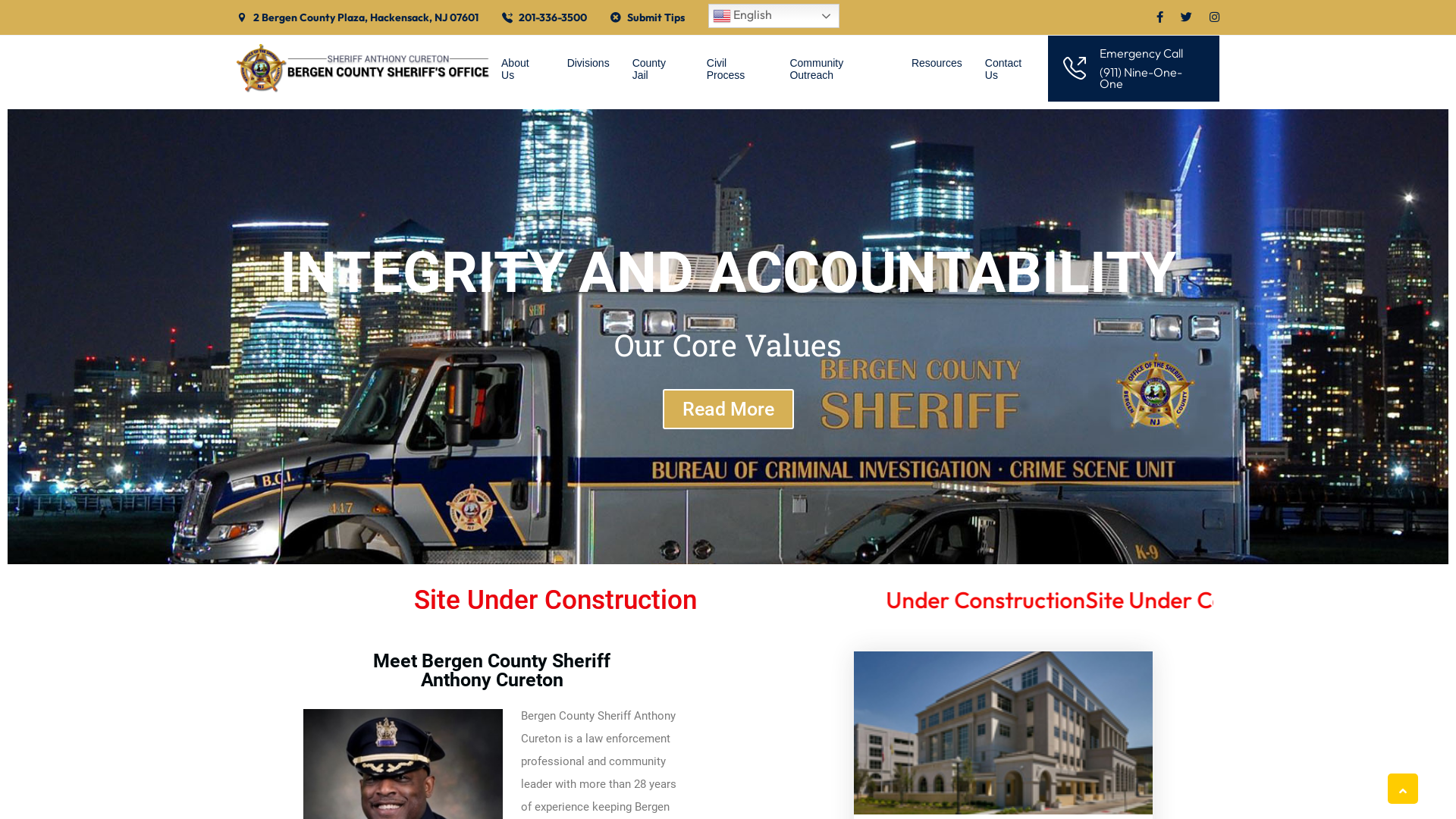 Bergen County Sheriff – Bergen County Sheriff