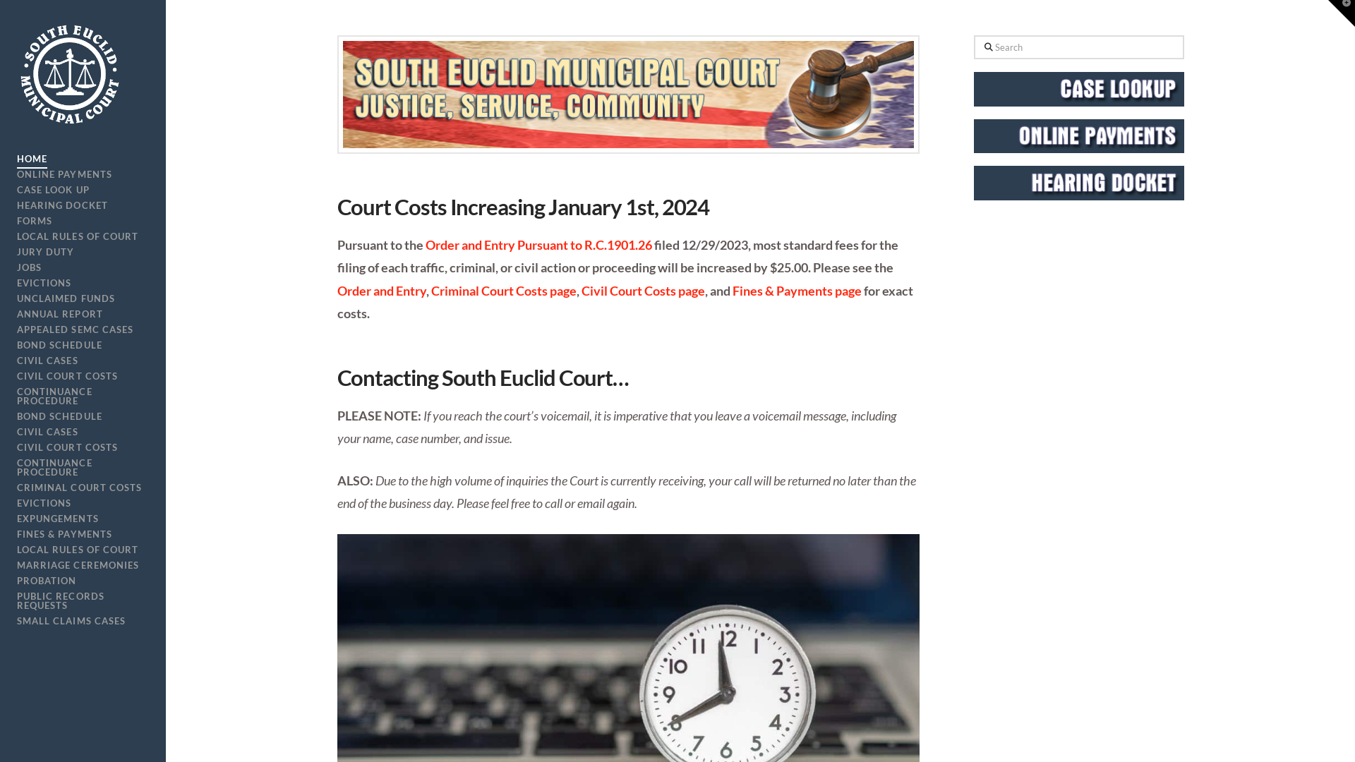 South Euclid Court | Justice, Service, Community