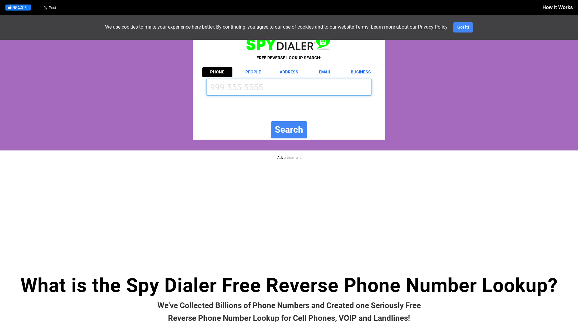 Free Reverse Phone Lookup - Cell Phone or Landline | Spy Dialer