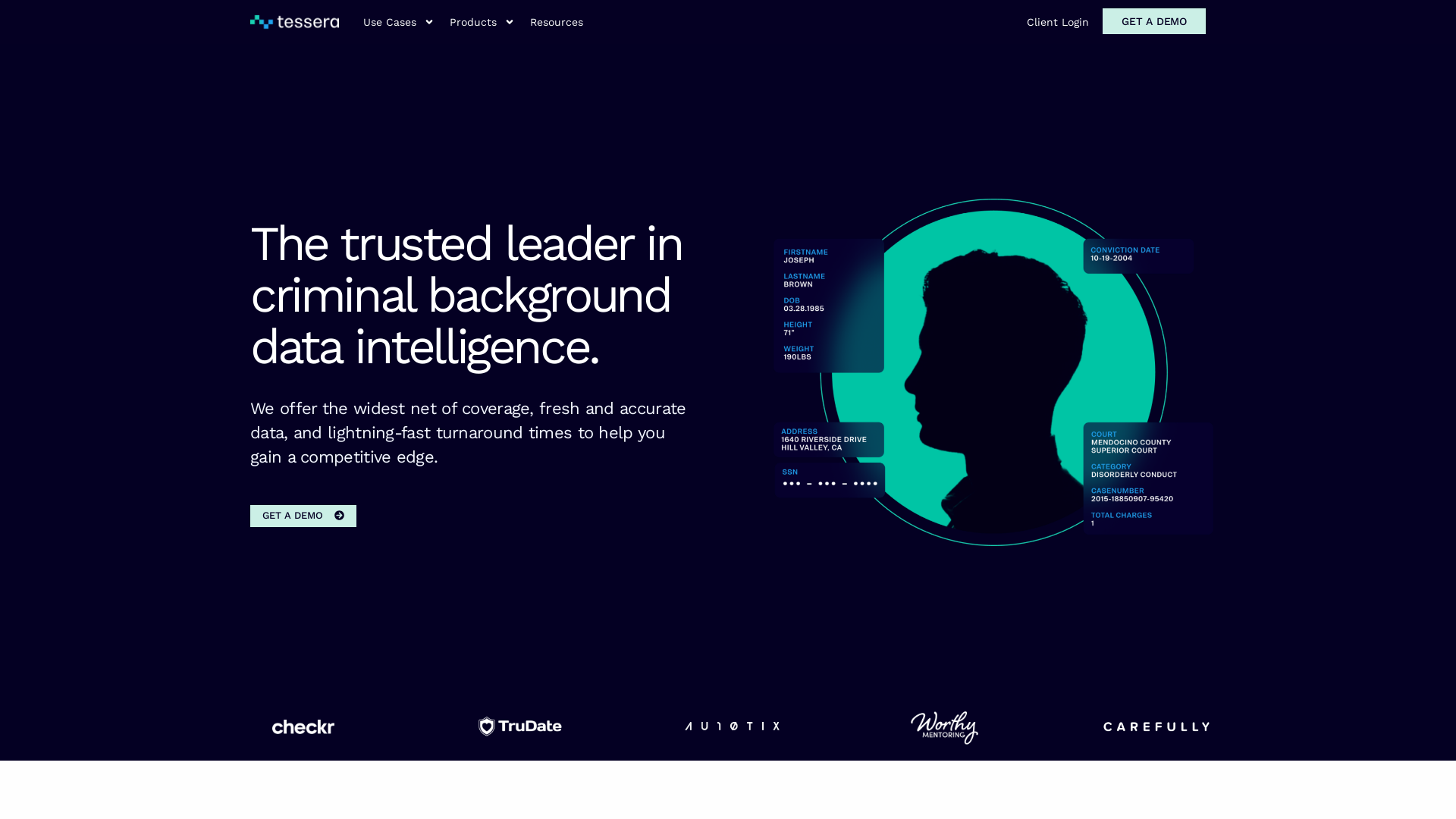 Trusted Criminal Background Data Intelligence for Enterprises - Tessera Data