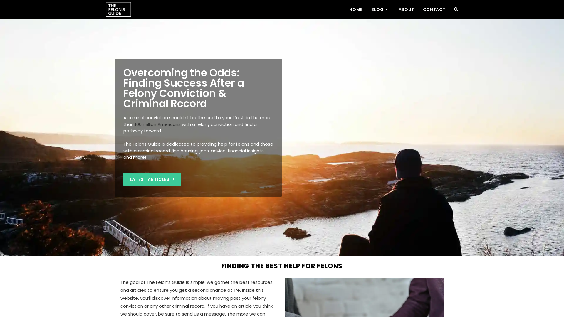 Success After a Criminal Conviction | The Felon