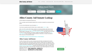 Allen County Jail Roster Lookup, IN, Inmate Search