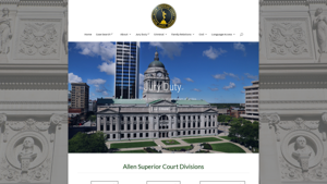 Allen Superior Court – Official Website for Allen Superior Court in Fort Wayne, Indiana