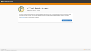 Login | C-Track Public Access