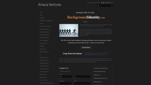 Background Identity - Arkacia Ventures