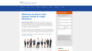 Welcome to Best Local Lawyer Guide & Legal Directory - Nationwide Attorney Info