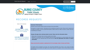 Burke Records Request