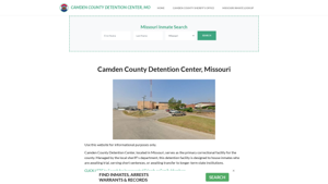 Camden County Detention Center, MO Inmate Roster, Offender Search