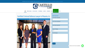 Phoenix DUI Lawyer | Gun Crimes and Sex Crimes | Castillo Law Free Consultations