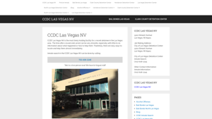 CCDC Las Vegas NV Inmate Search - Clark County Detention Center