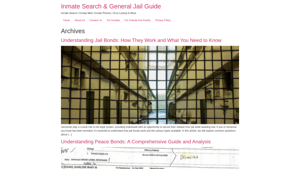 Inmate Search & General Jail Guide - Inmate Search | Inmate Mail | Inmate Phones | Orca Lookup & More