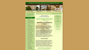 Lorain County Court of Common Pleas - Home Page