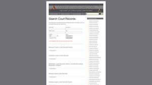 Free Court Records Search Directory: Find County, City, State & Federal Criminal and Civil Court Records