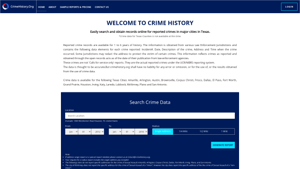 CrimeHistory - Home