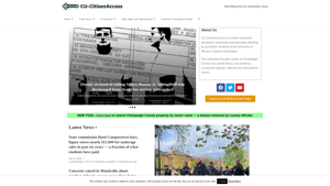 CU-CitizenAccess.org – Watchdog news & community issues