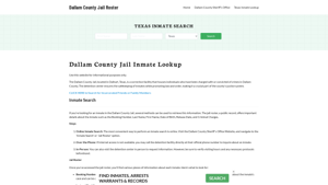 Dallam County Jail Roster Lookup, TX, Inmate Search