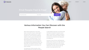 Largest People Records Service | Dataveria