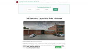 Dekalb County Detention Center, TN Inmate Roster, Offender Search