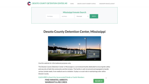 Desoto County Detention Center, MS Inmate Roster, Offender Search