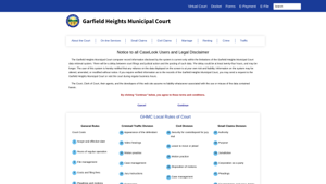 Garfield Heights - Record Search